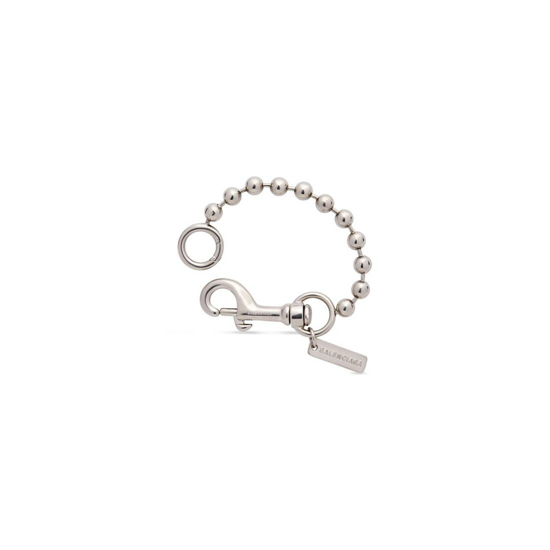BALENCIAGA Skate Bracelet in Silver outlook