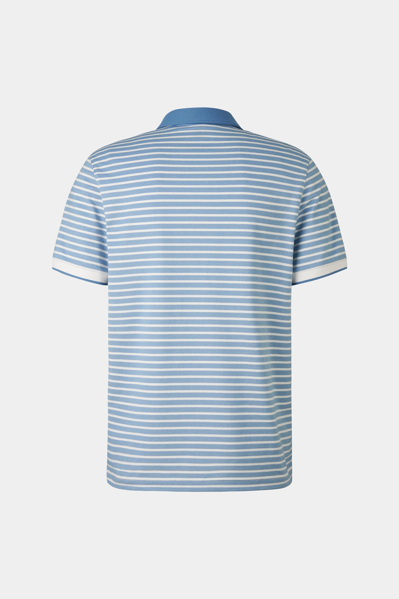 BOGNER Timo polo shirt in Blue/White outlook