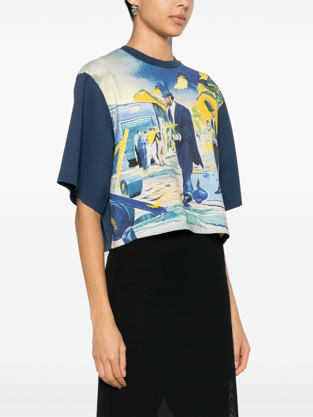 graphic-print cotton T-shirt - 3