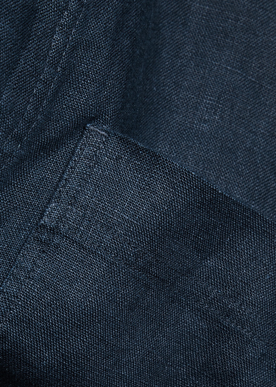 NN07 Olav Linen Overshirt Jacket - 5