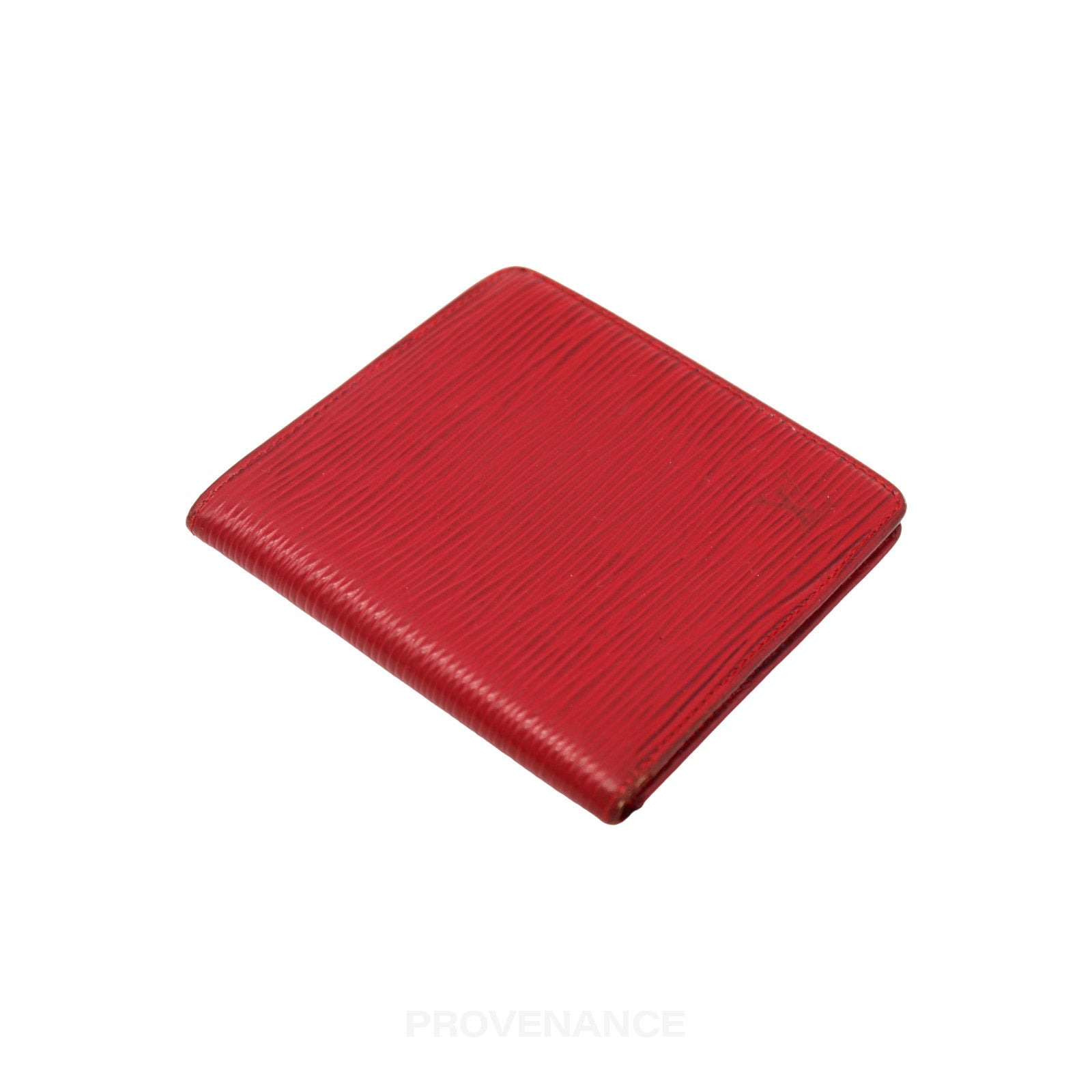 Louis Vuitton 6CC Bifold Wallet - Red Epi Leather - 3