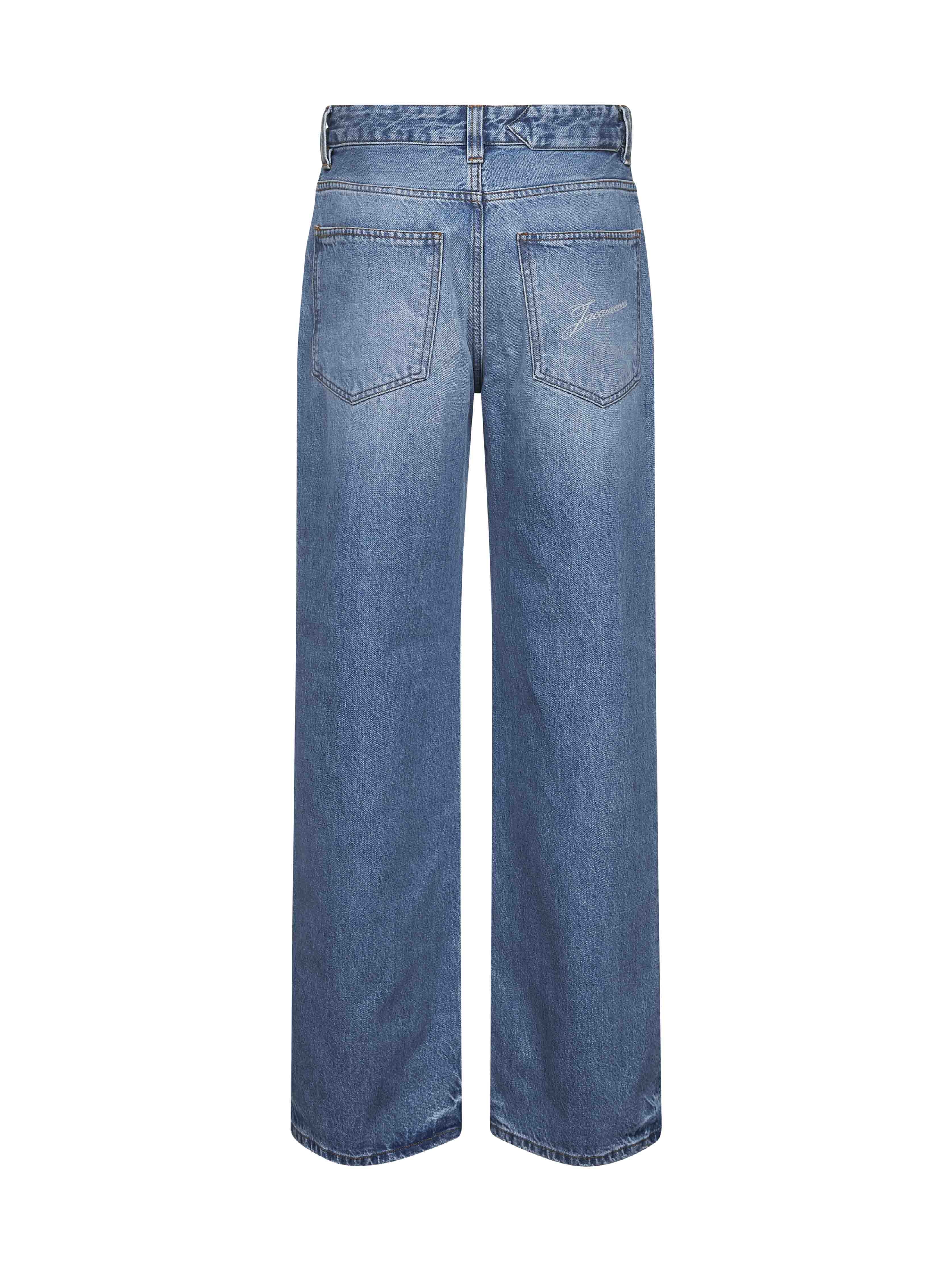 Light blue The wide de-Nîmes denim jeans - 2
