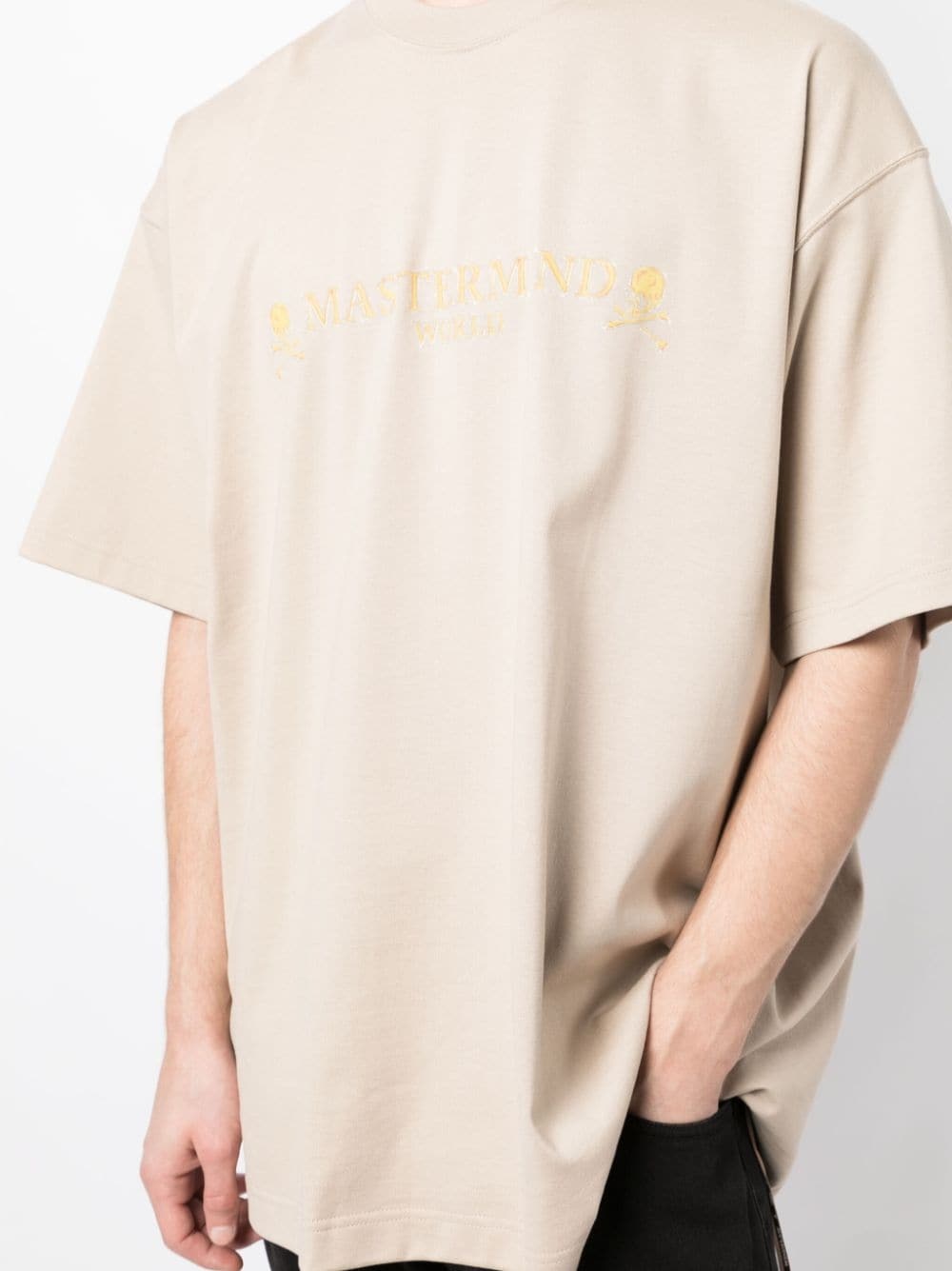 logo-print cotton T-shirt - 5