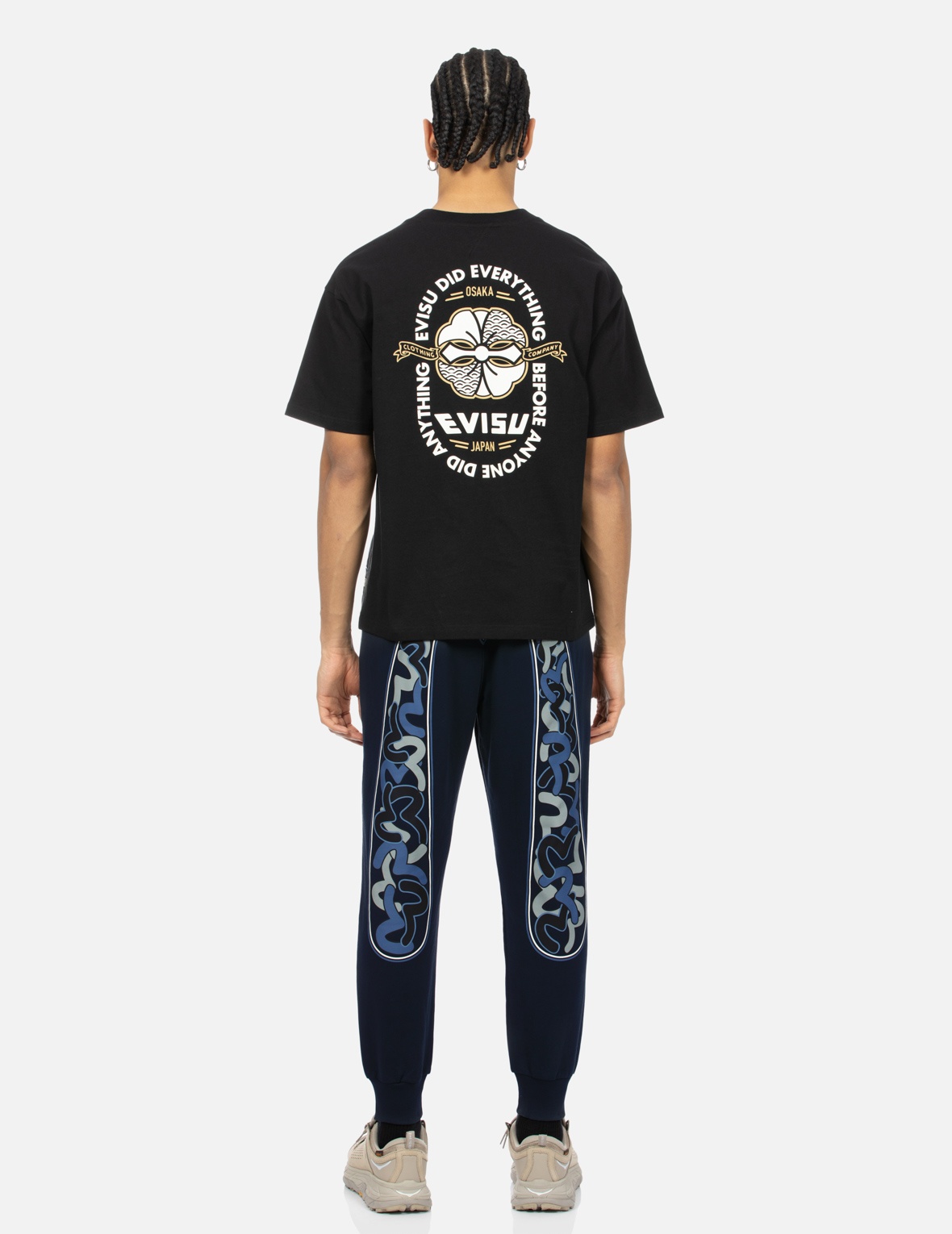SEAGULL ALLOVER DAICOCK PRINT REGULAR FIT PRINT SWEATPANTS - 5