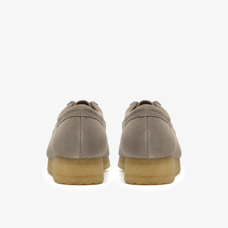 Wallabee Pale Grey Suede 5