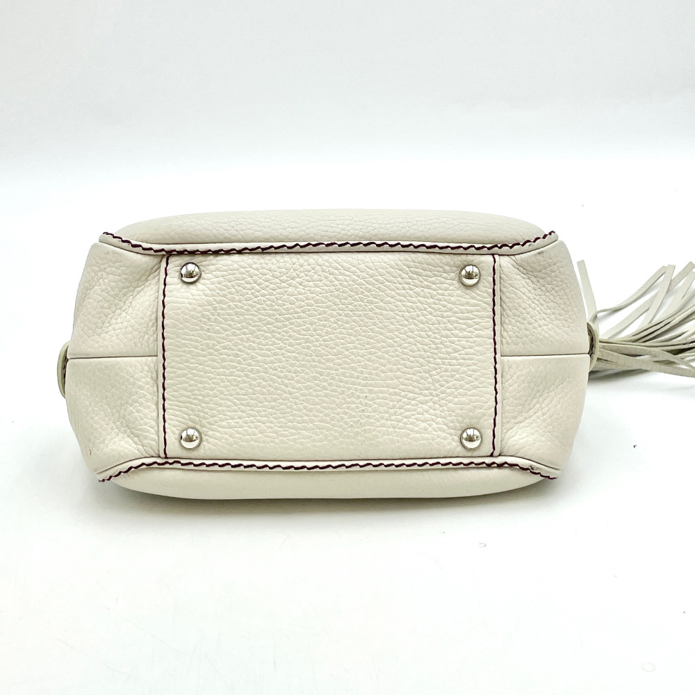 Chanel No. 8 Ivory Bowling Tassel Tote Bag - 6