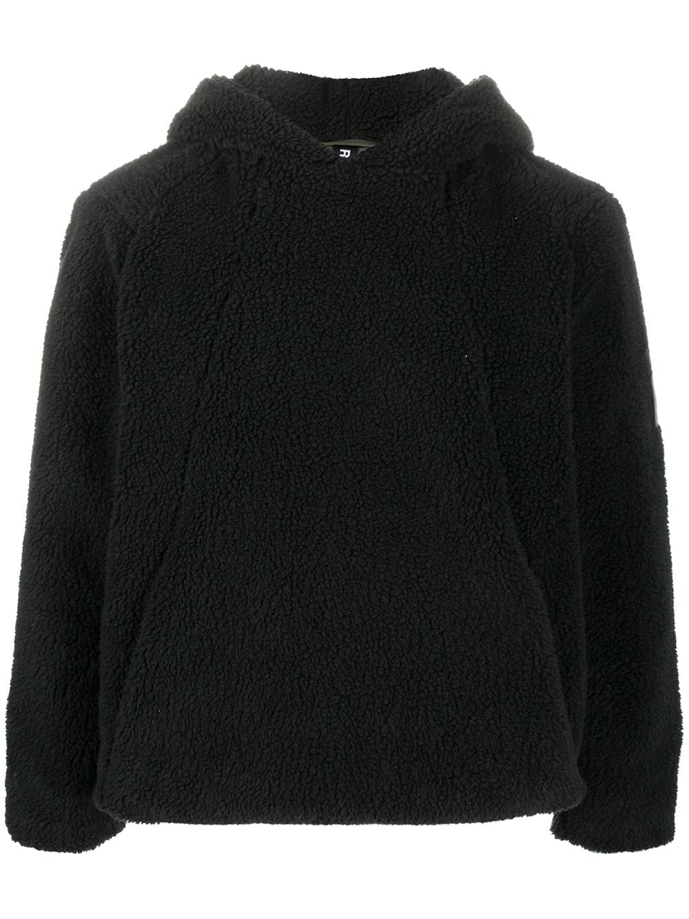 recycled teddy hoodie - 1