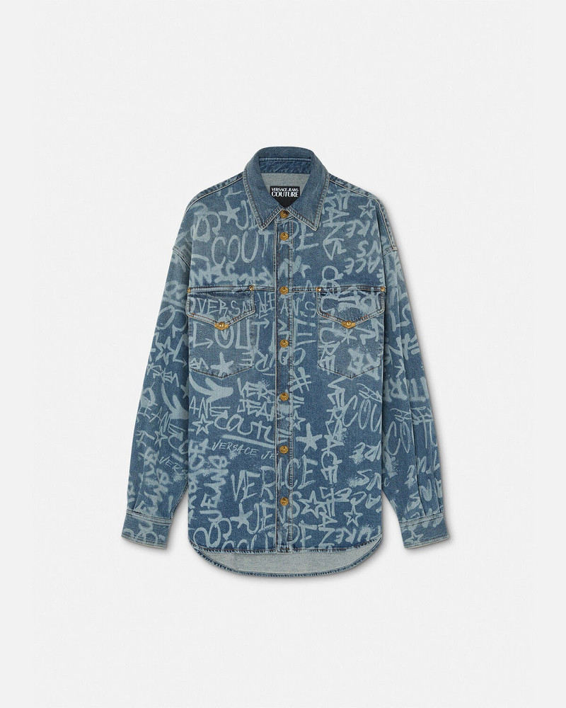 Graffiti Denim Jacket 1