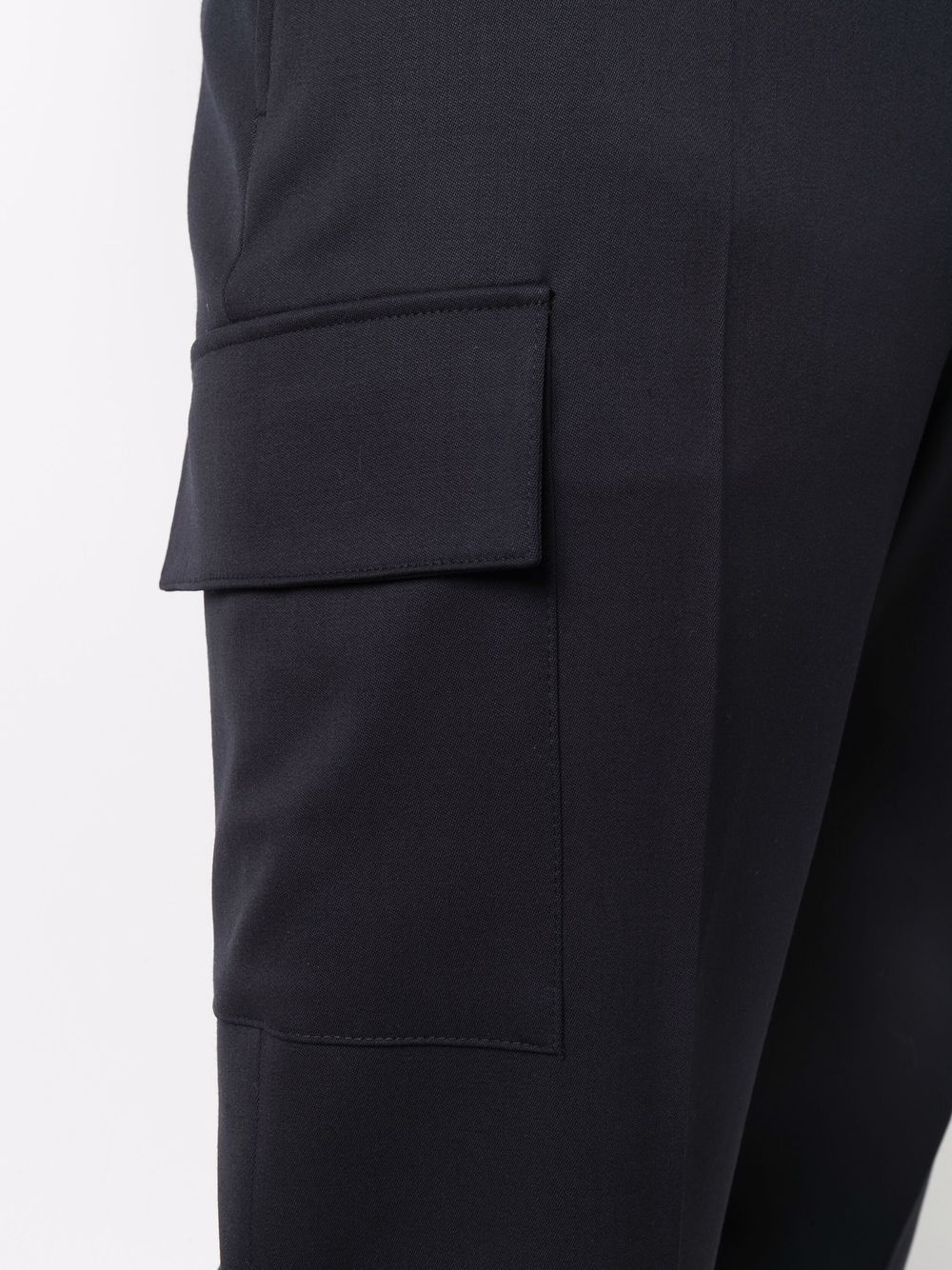 multiple-pocket tailored trousers - 5