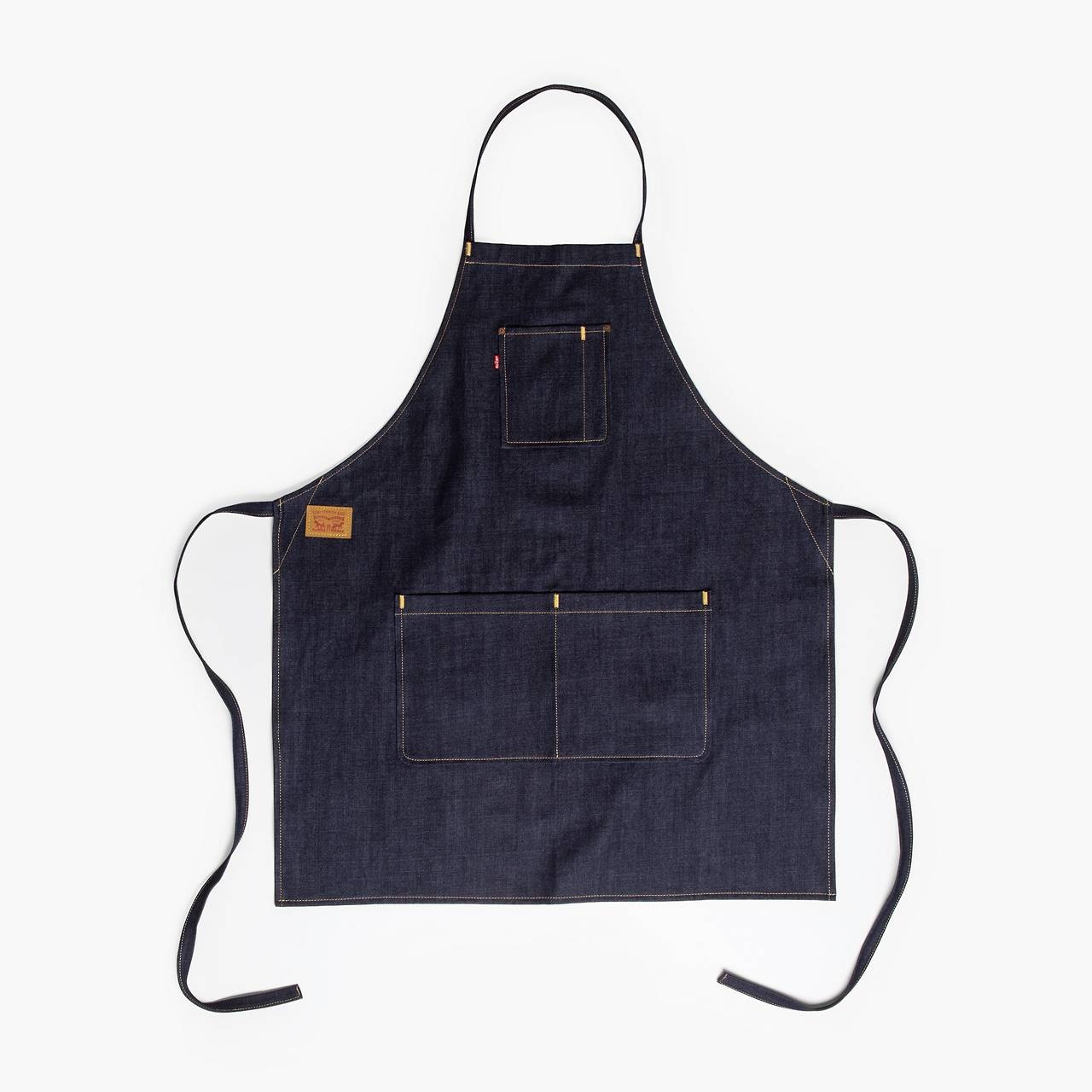 RIGID DENIM APRON - 1