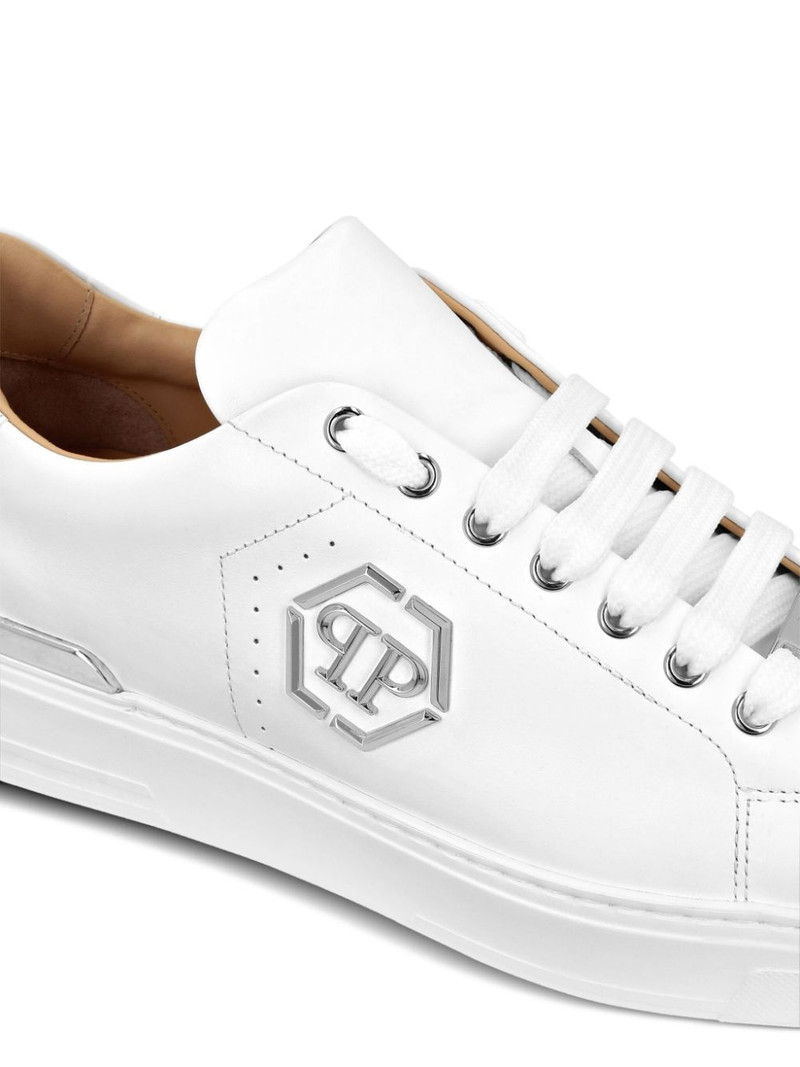 logo-plaque sneakers 4