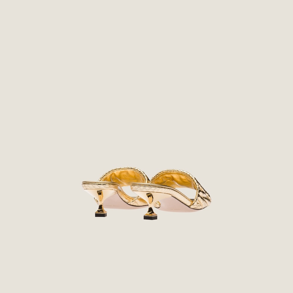 Ayers matelassé sandals - 2
