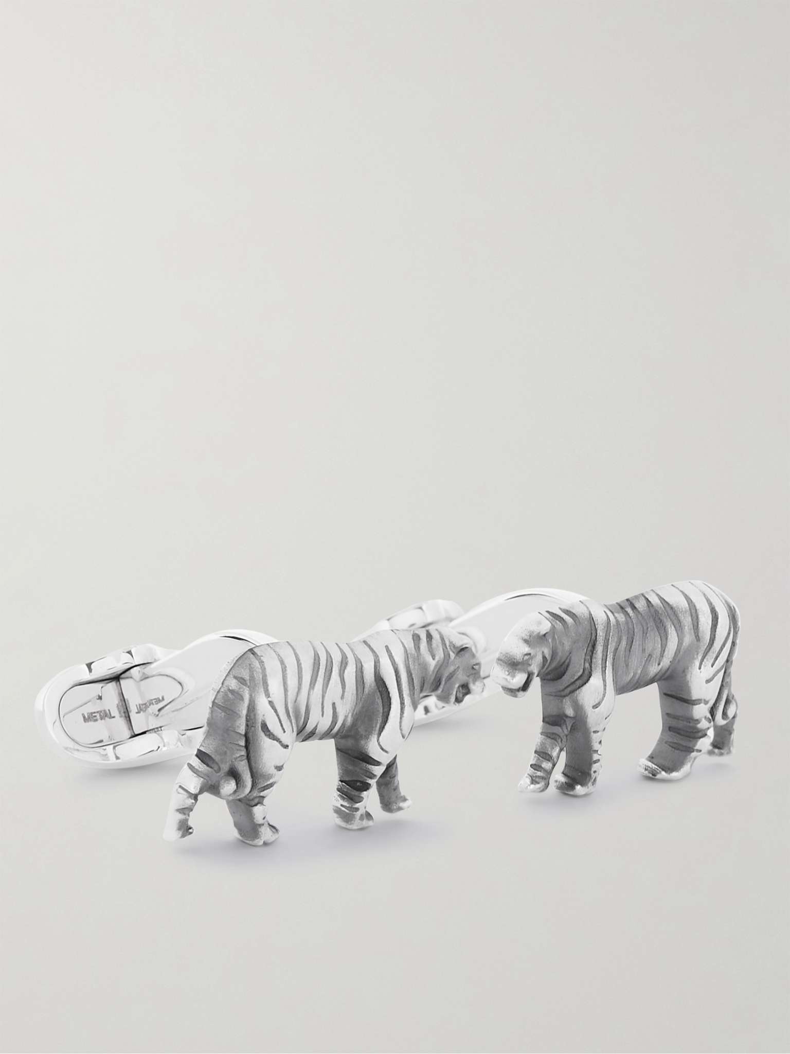 Year of the Tiger Sterling Silver Cufflinks - 1