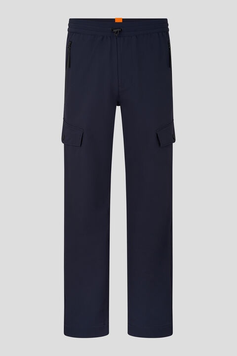 Aidan Softshell combat trousers in Dark blue - 1