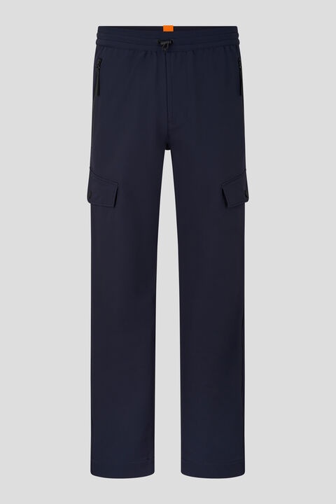 Aidan Softshell combat trousers in Dark blue - 1