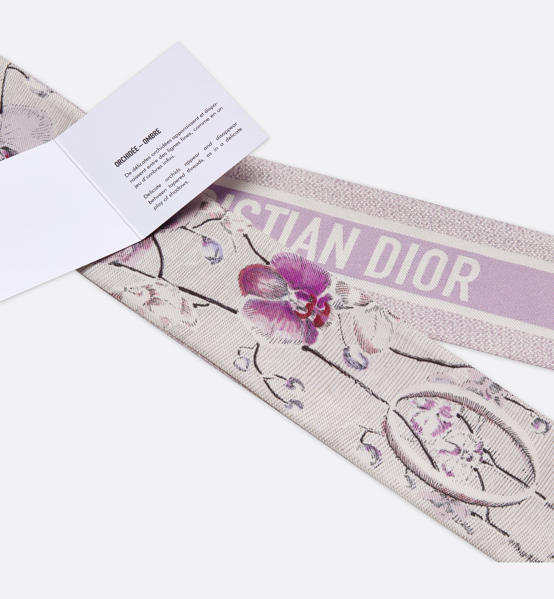 ABCDior O Orchidée - Ombre Mitzah Scarf - 5