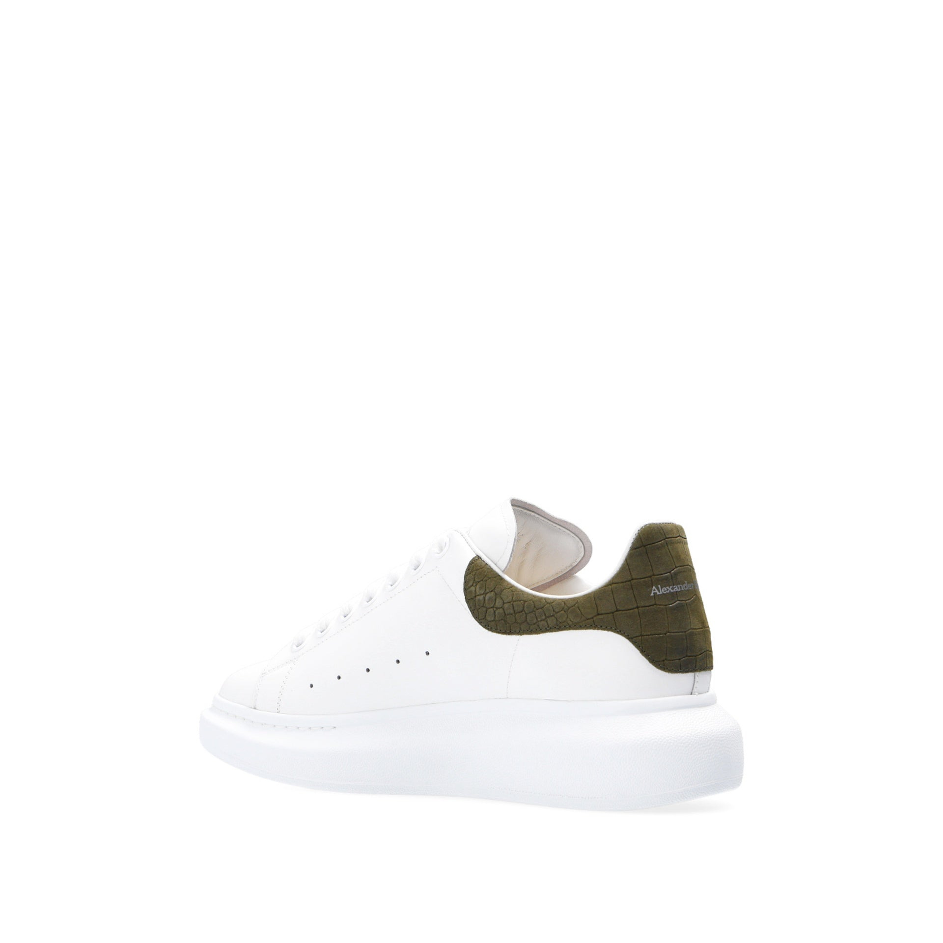 Alexander Mcqueen Crocodile Oversized Sneakers Men - 3