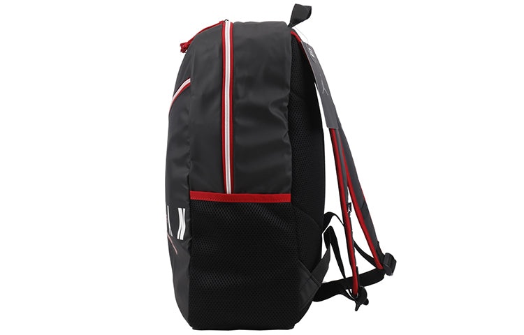 Air Jordan Jumpman Logo Crossover City School Backpack 'Black Red' 9A1982-023 - 3