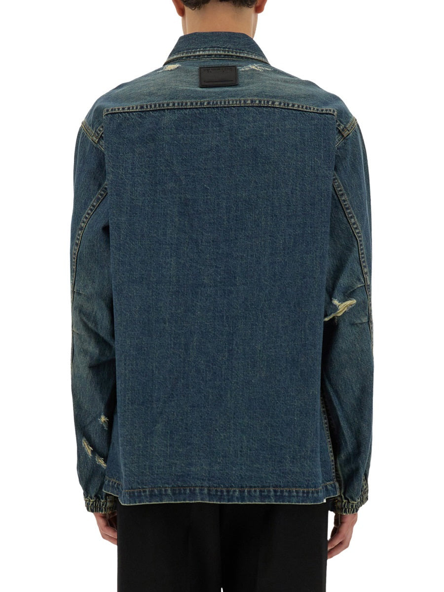 Denim Uniform Shirt - 3