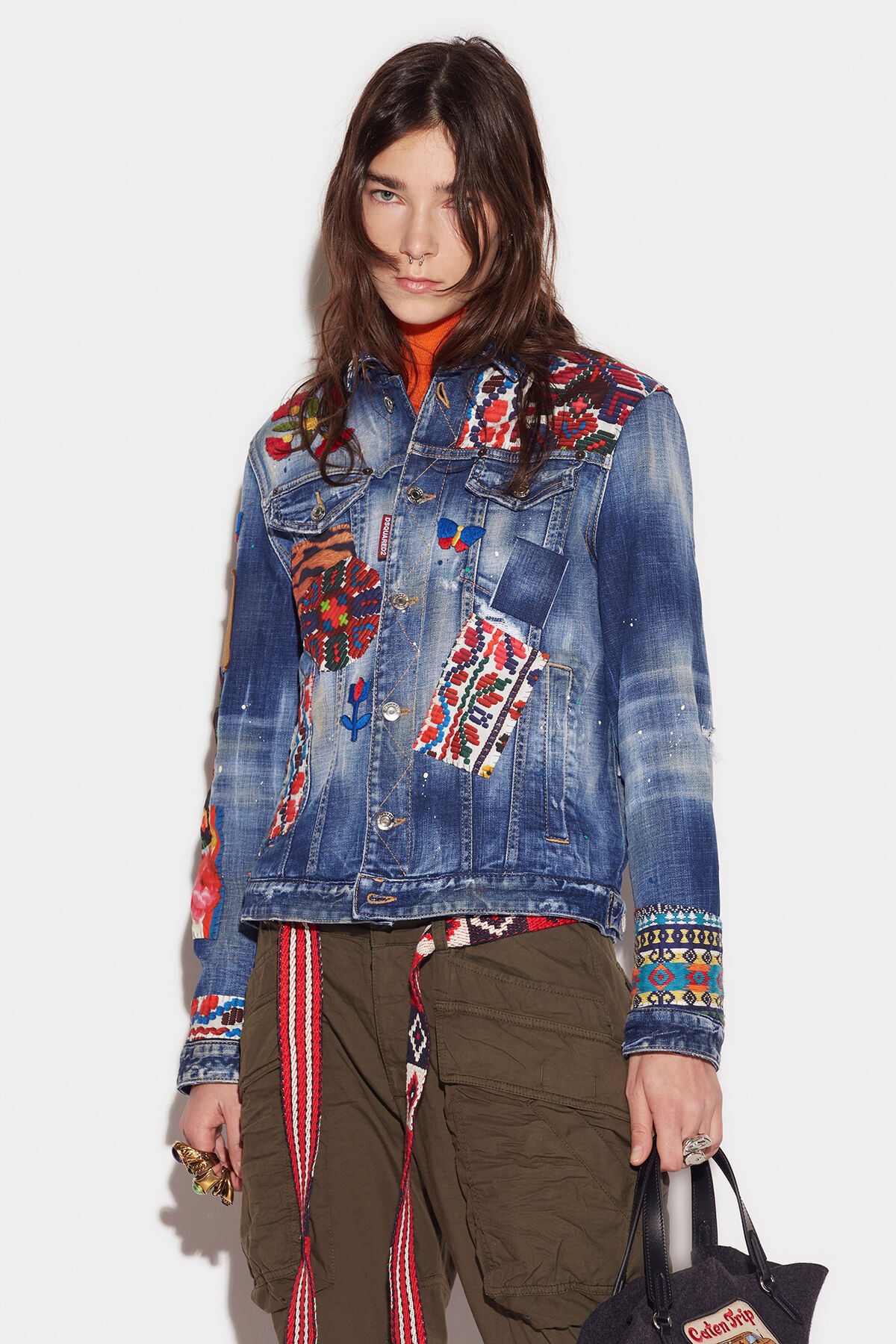 PATCHWORK DENIM JACKET - 3