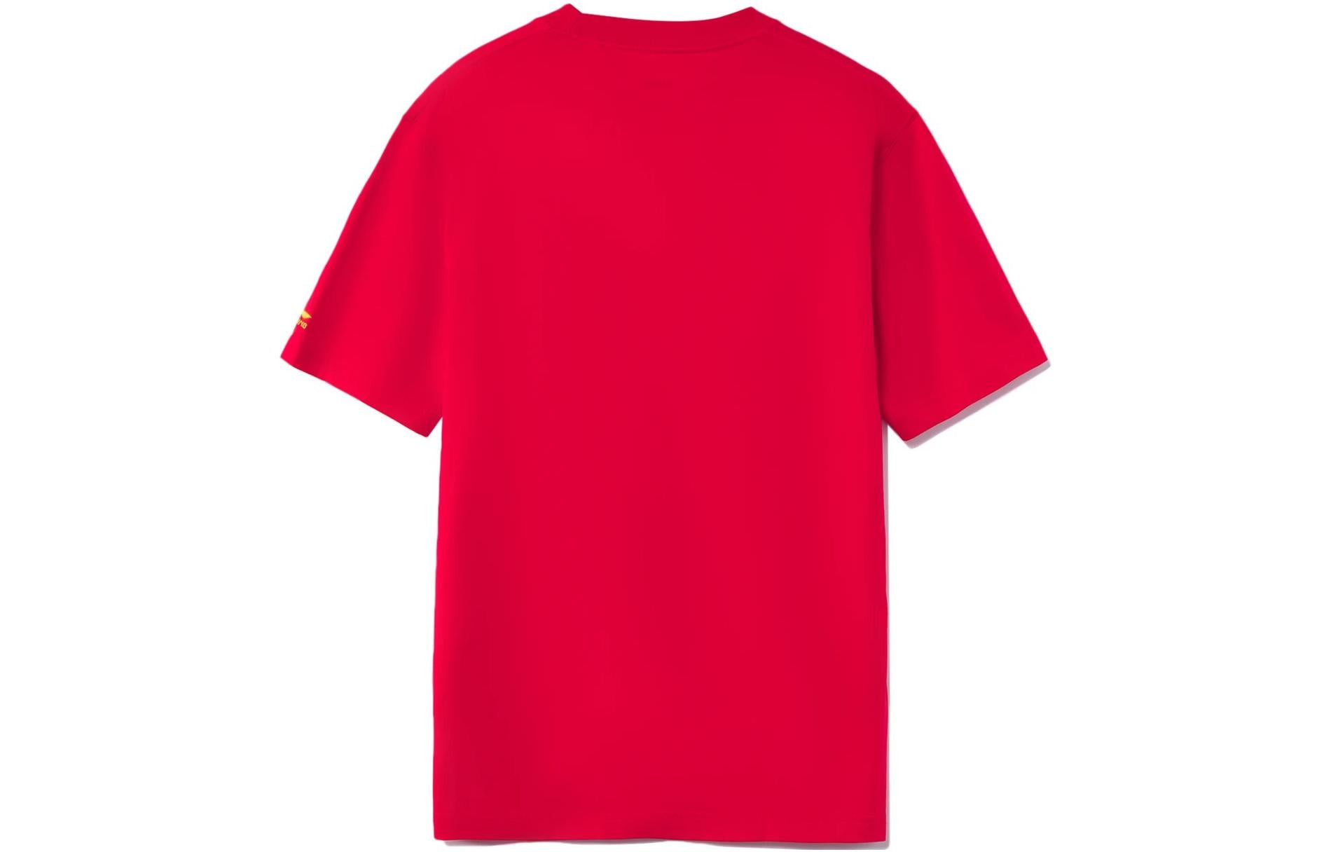Li-Ning Graphic T-shirt 'Red' AHSRB99-2 - 2