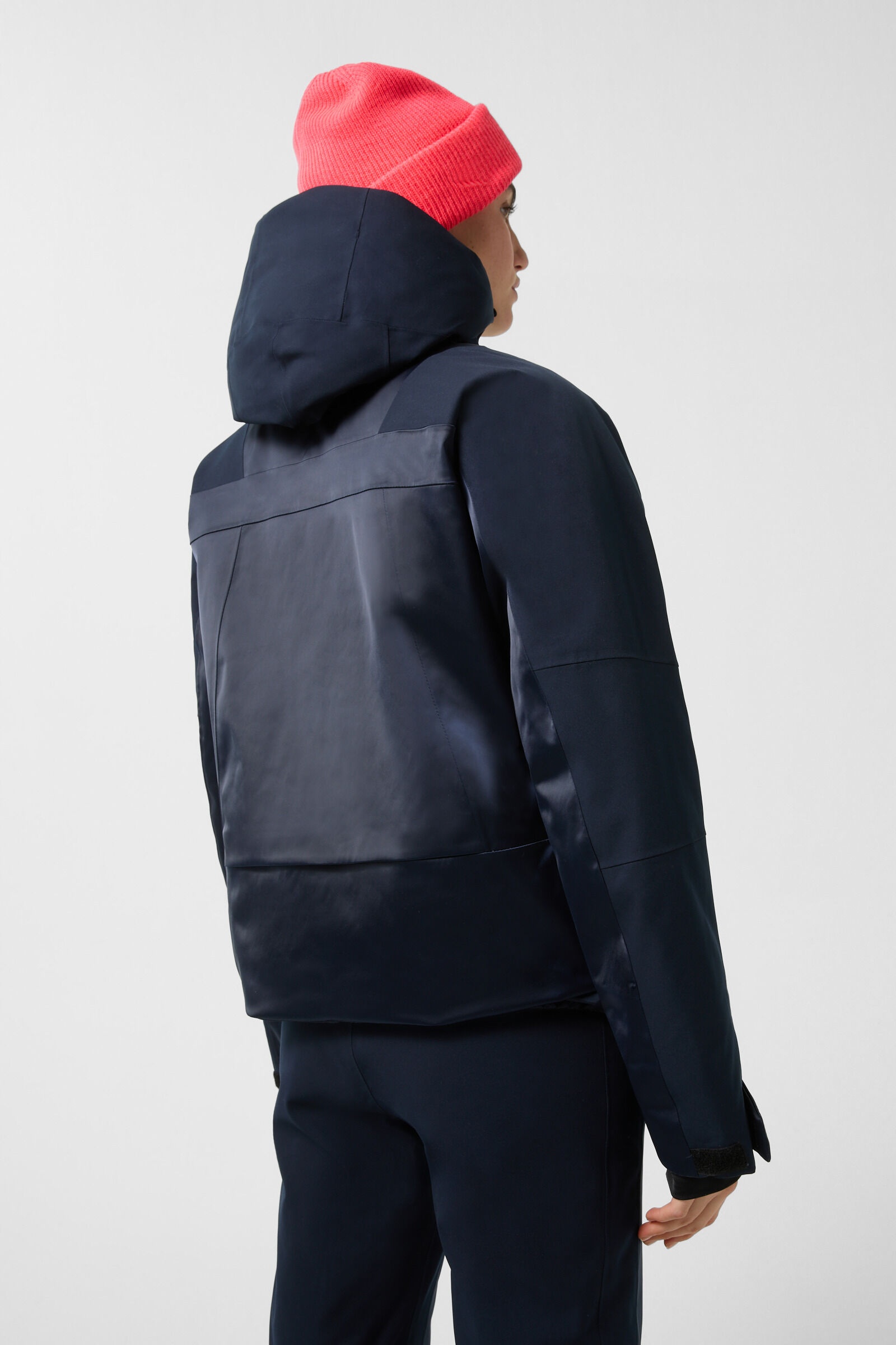 Tinka Ski jacket in Navy blue/Coral - 2