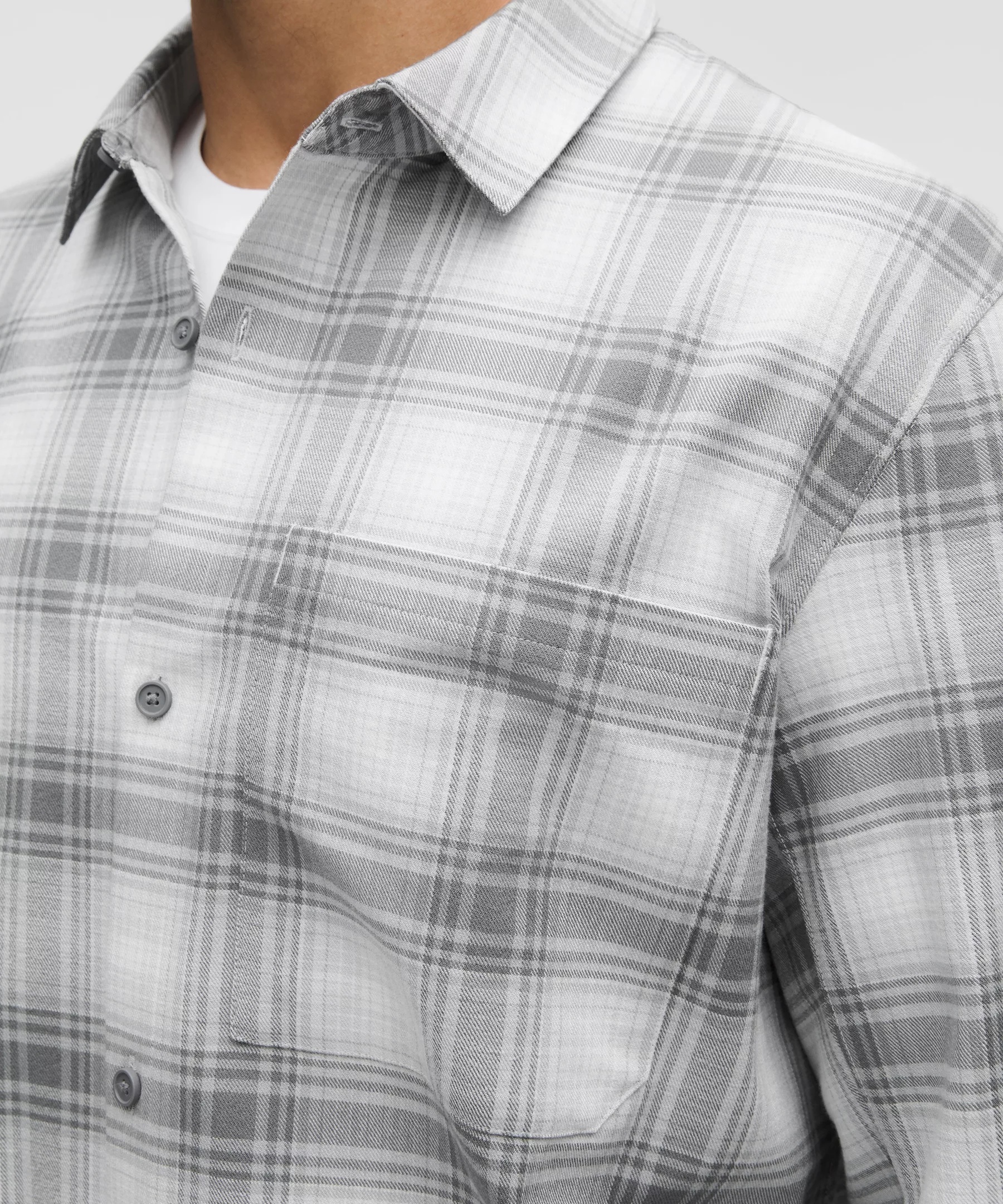 Brushed Woven Overshirt - 6