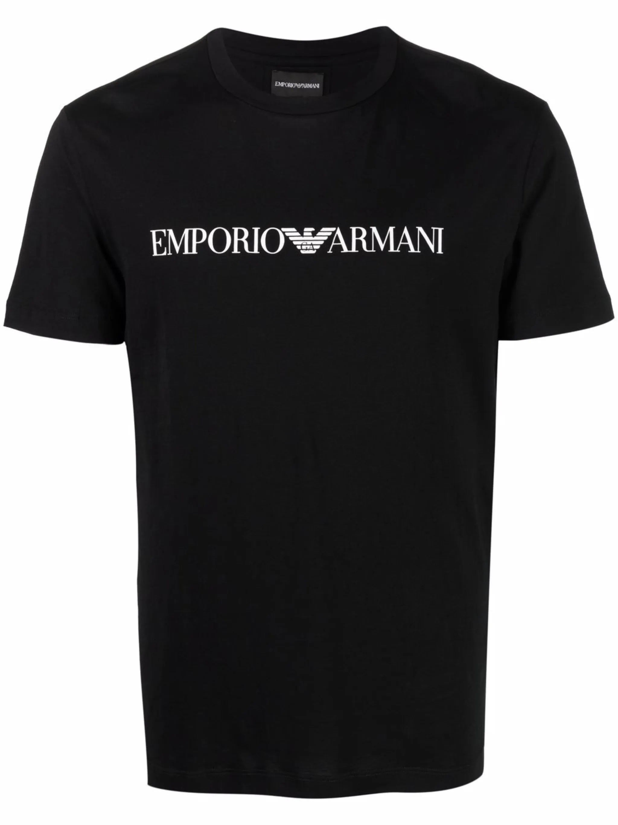 Emporio Armani Logo-print Cotton T-Shirt - 1