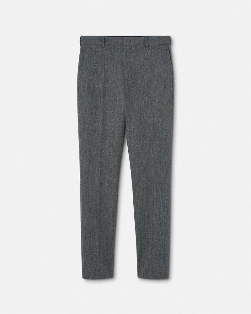 Mouliné Wool Formal Pants 1