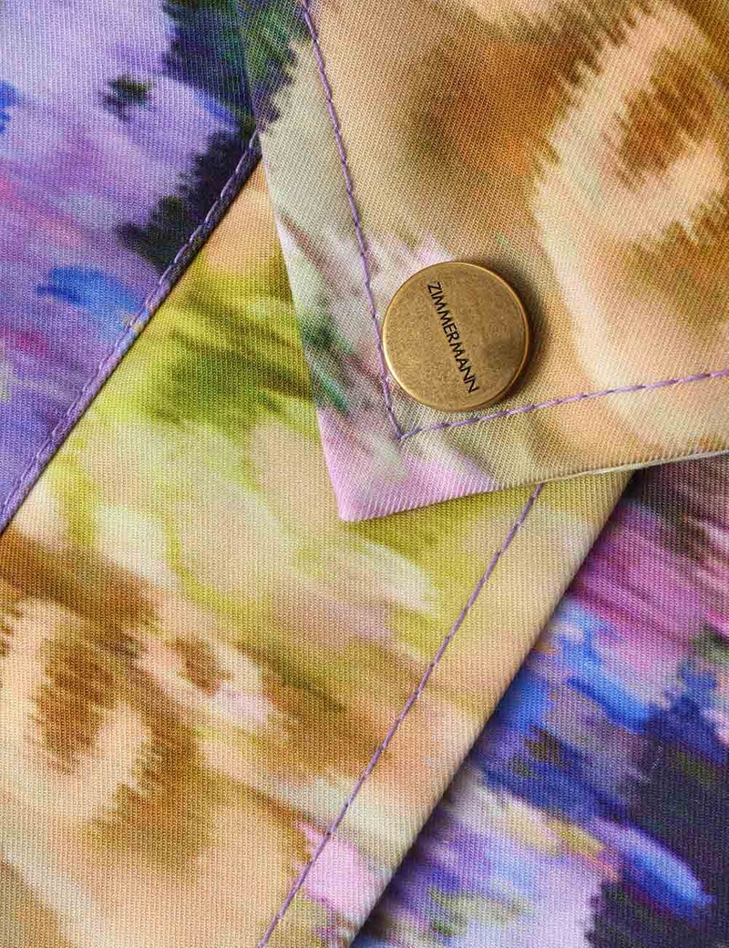 LUNA PRINTED DRILL JACKET 6