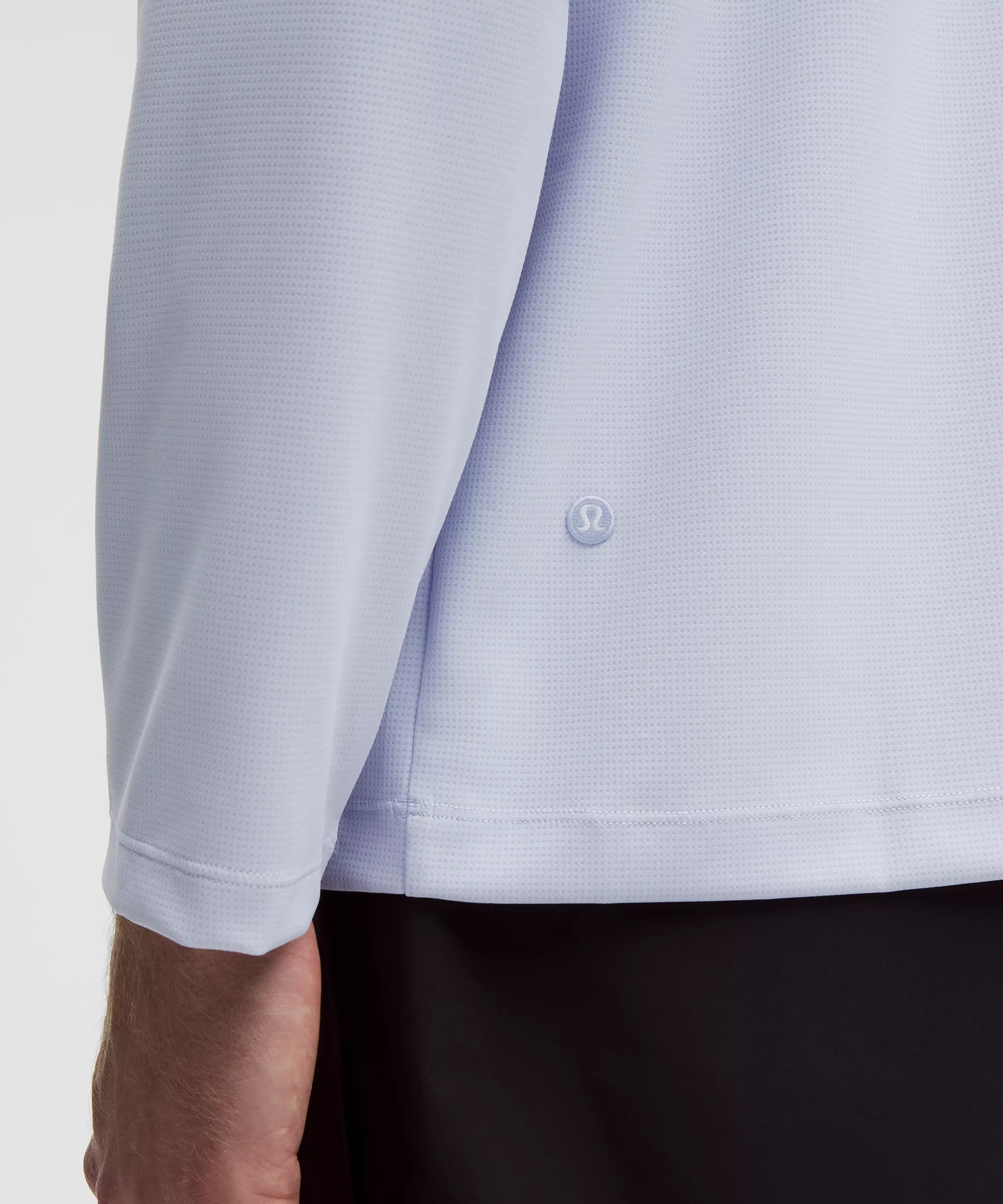 Relaxed-Fit Long-Sleeve Golf Polo Shirt - 5