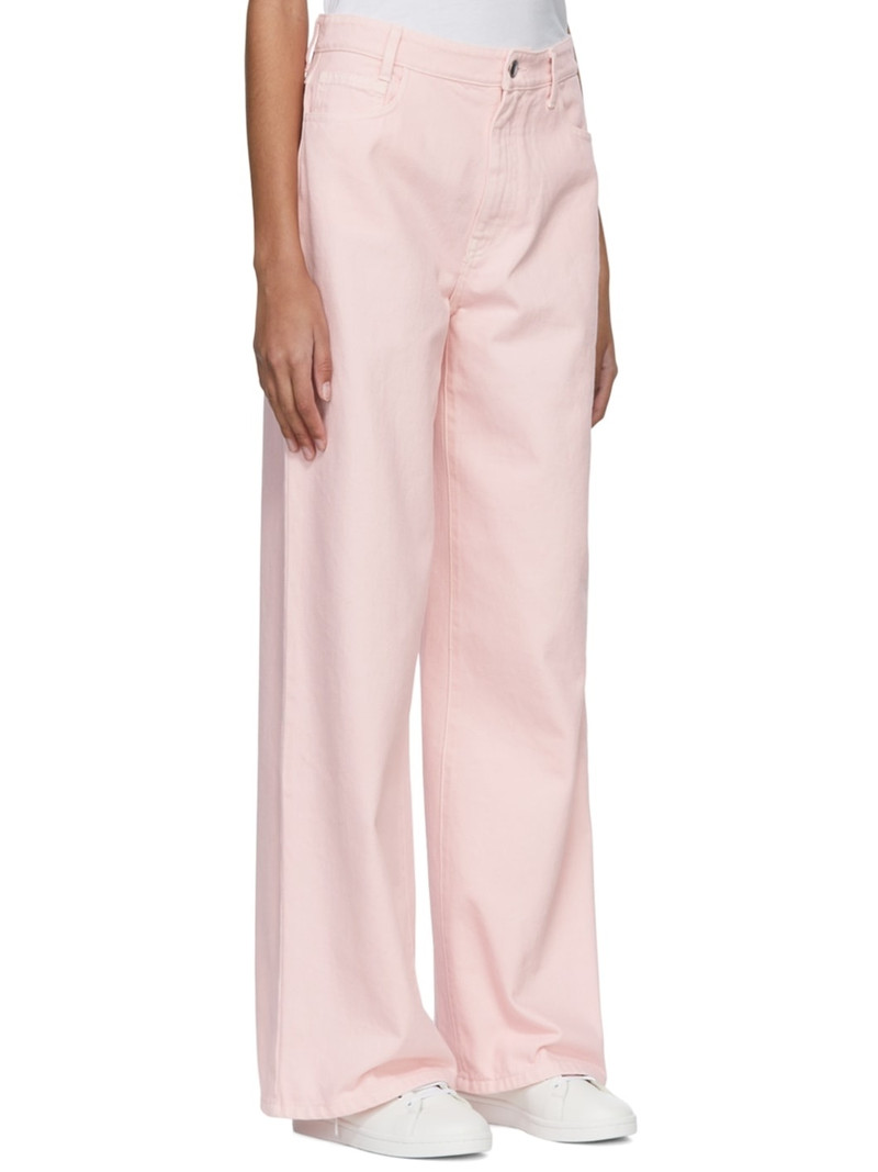 Pink Wide-Fit Jeans 2