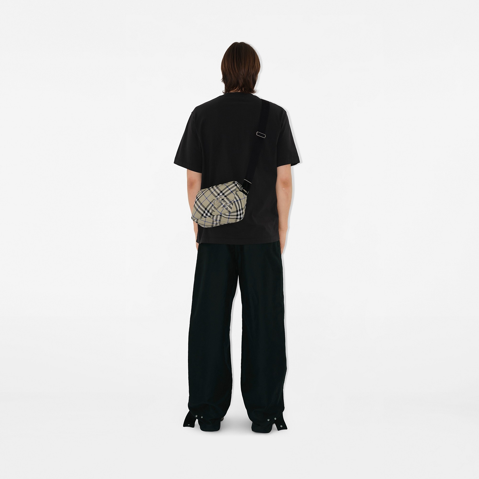 Check Crossbody Bag - 2