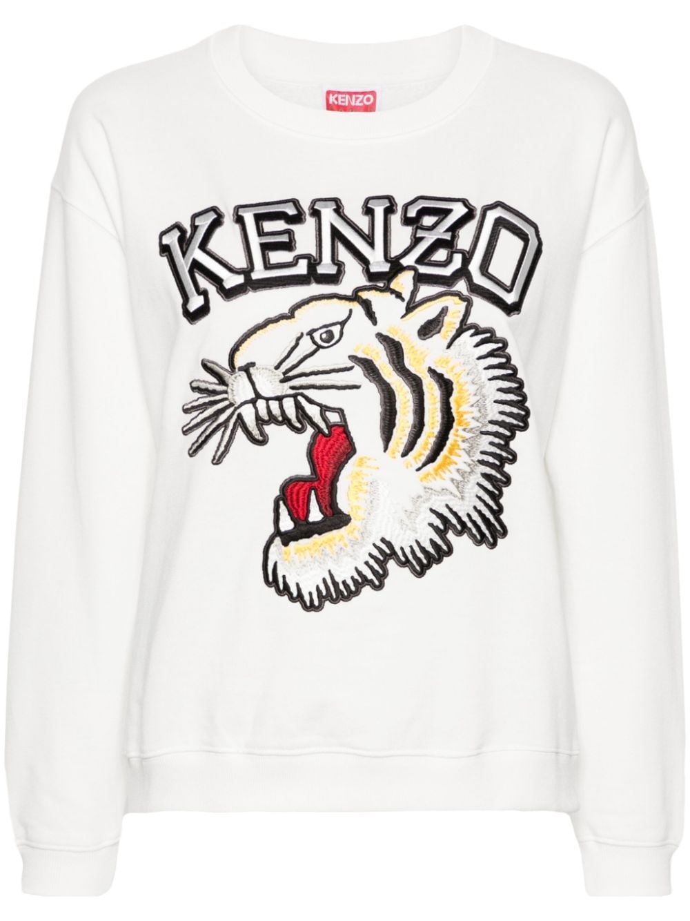 Varsity Jungle Tiger cotton sweatshirt - 1