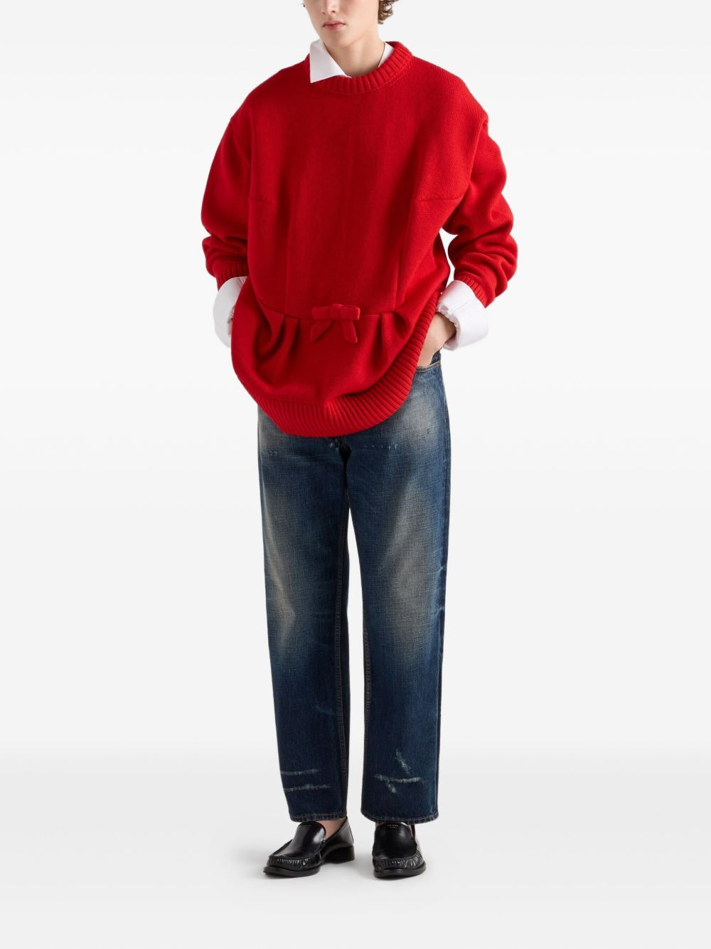 washed five-pocket jeans - 2