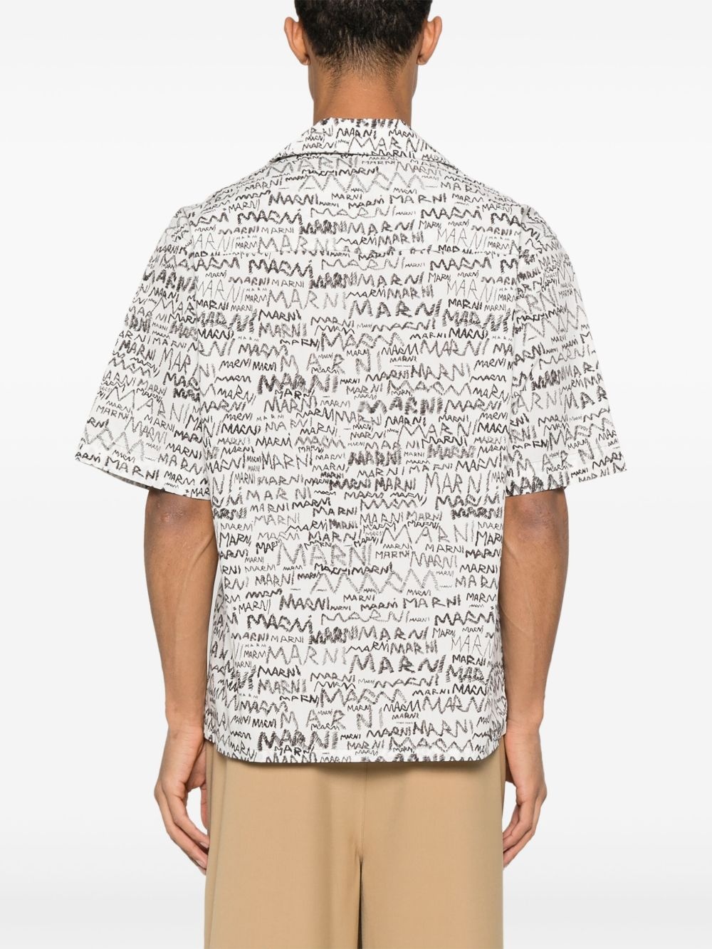 pencil logo-print shirt - 4