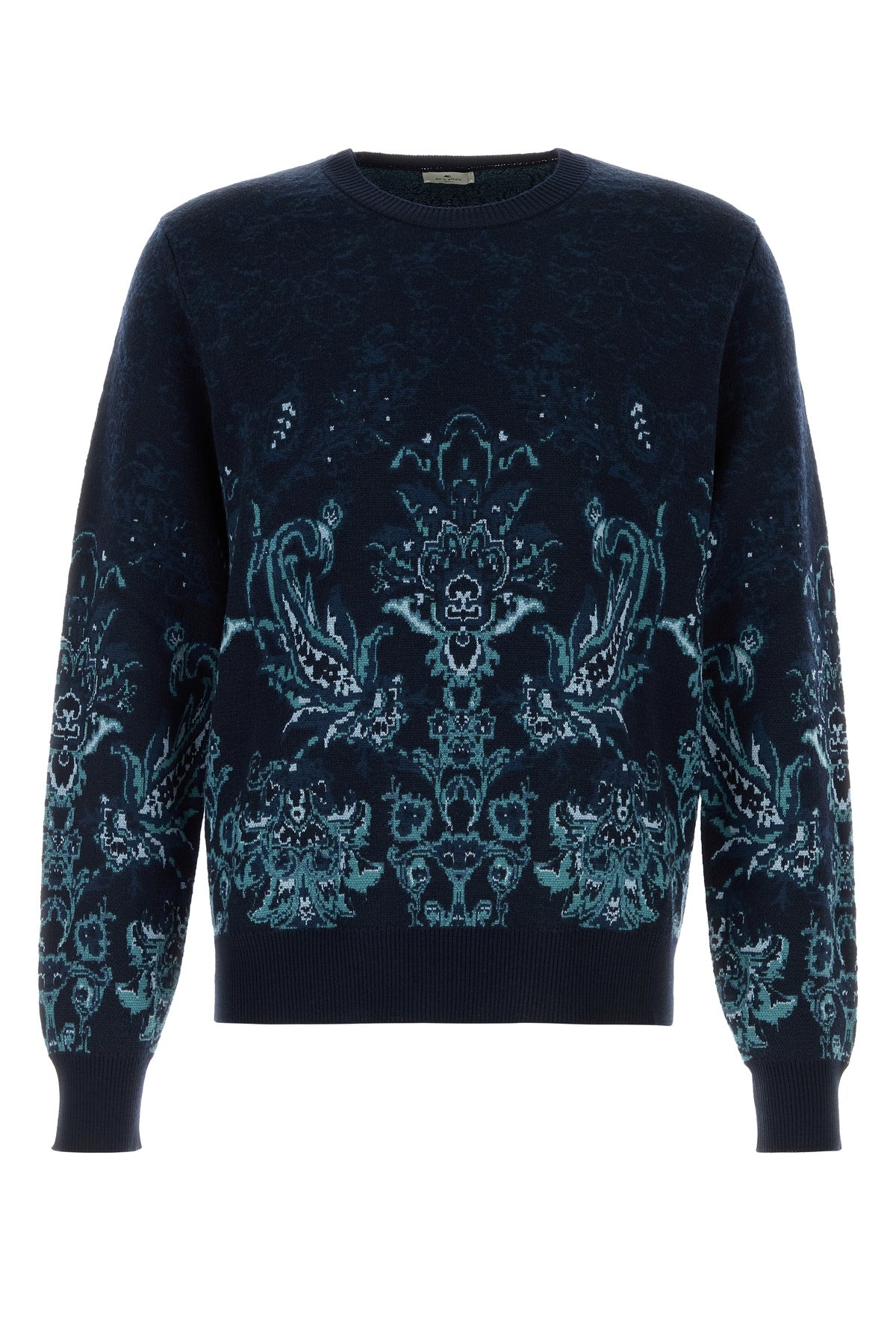 Embroidered cotton sweater - 1