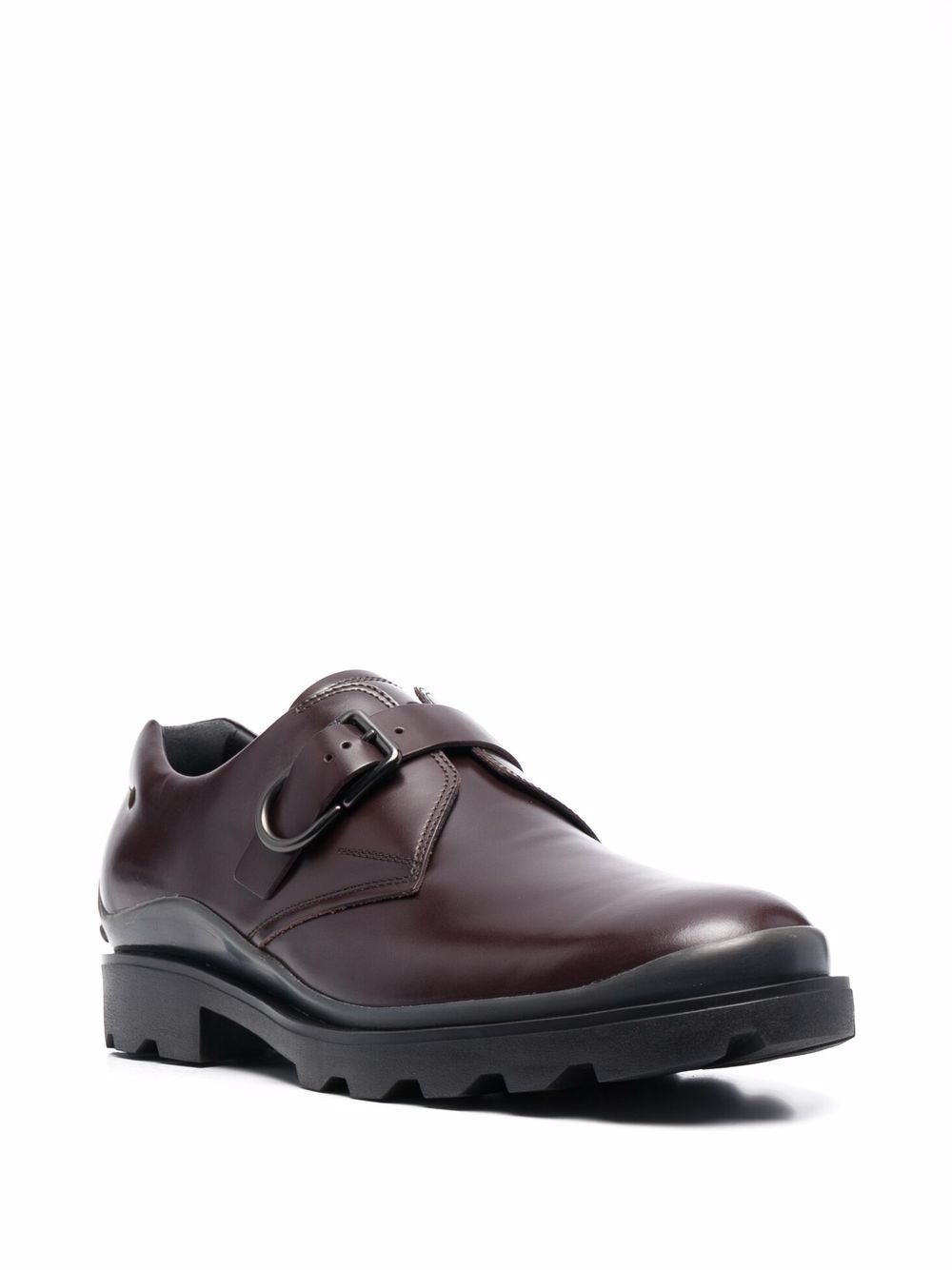 buckled monk strap low-top shoes - 2