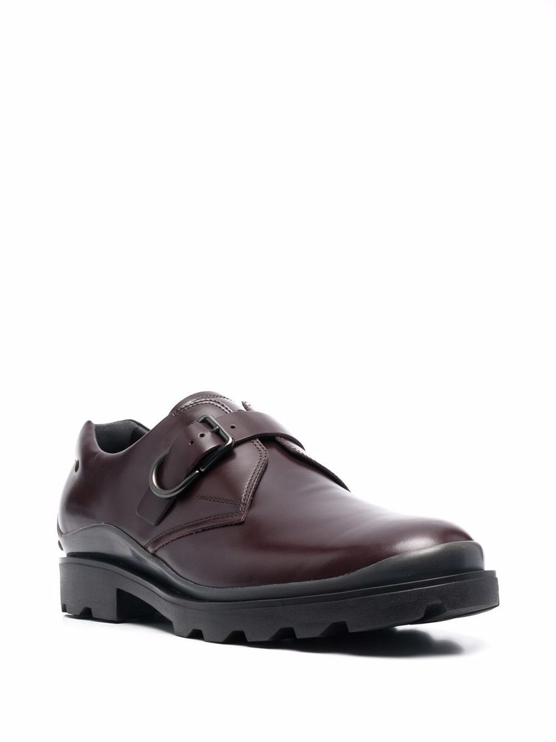 Tod's buckled monk strap low-top shoes outlook