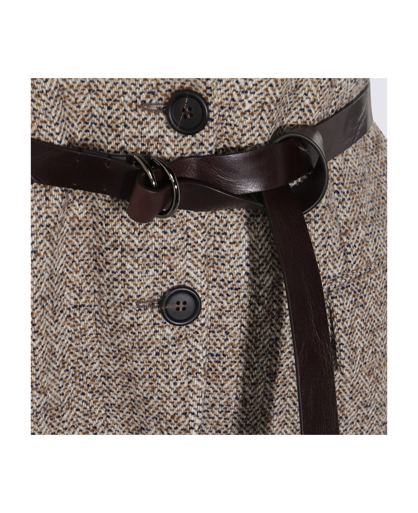 Brown Wool Blazer - 3
