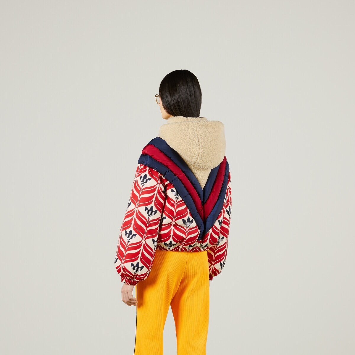 adidas x Gucci hooded puffer jacket - 7