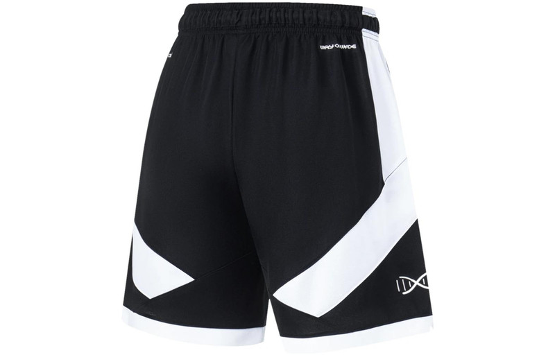 Li-Ning Li-Ning Way Of Wade Graphic Basketball Shorts 'Black White' AAPT051-14 outlook