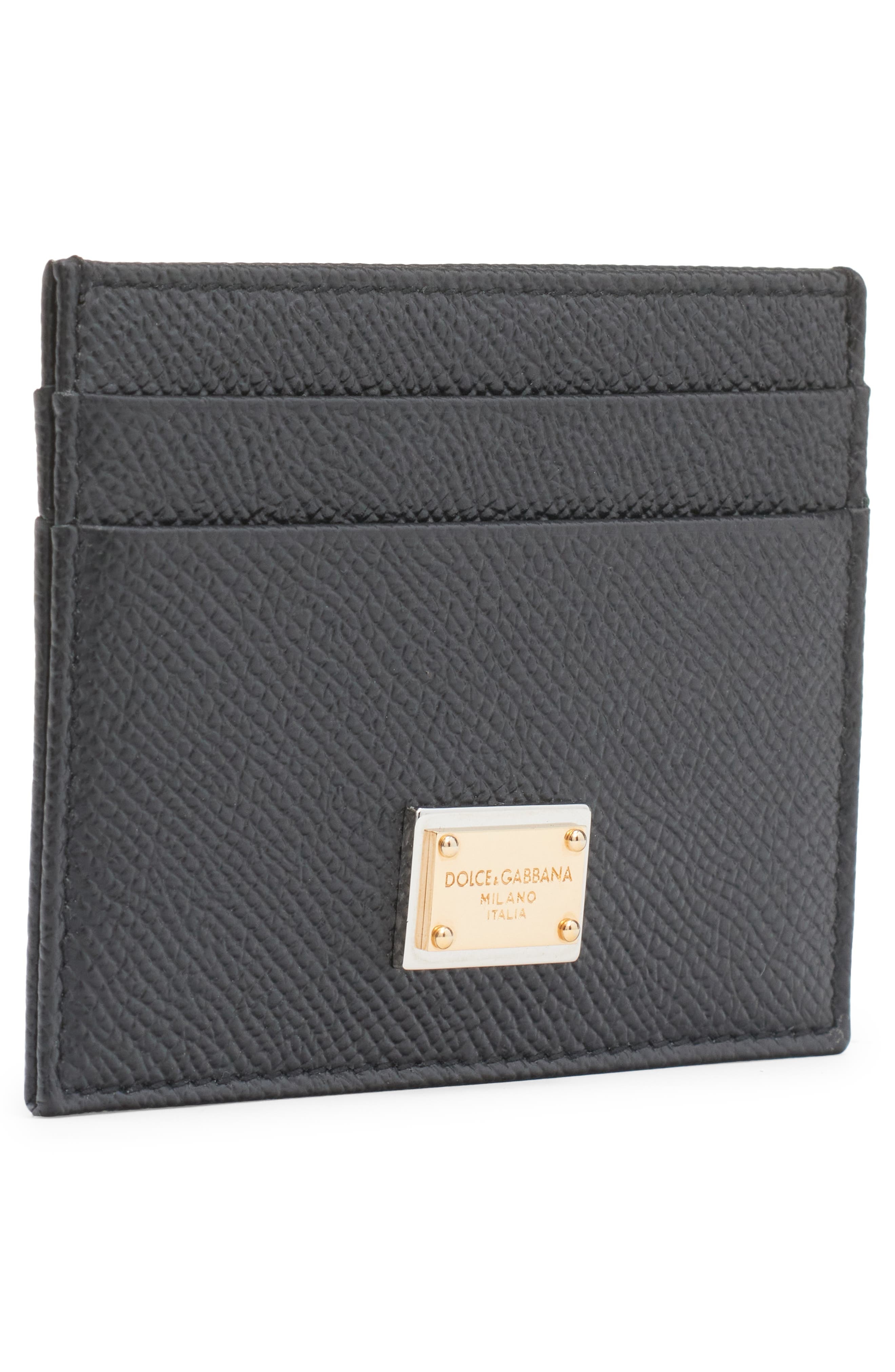 DG Placard Calfskin Card Holder - 2