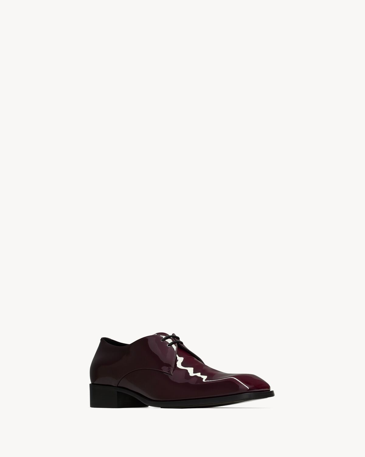 JEAN DERBIES IN PATENT LEATHER - 3