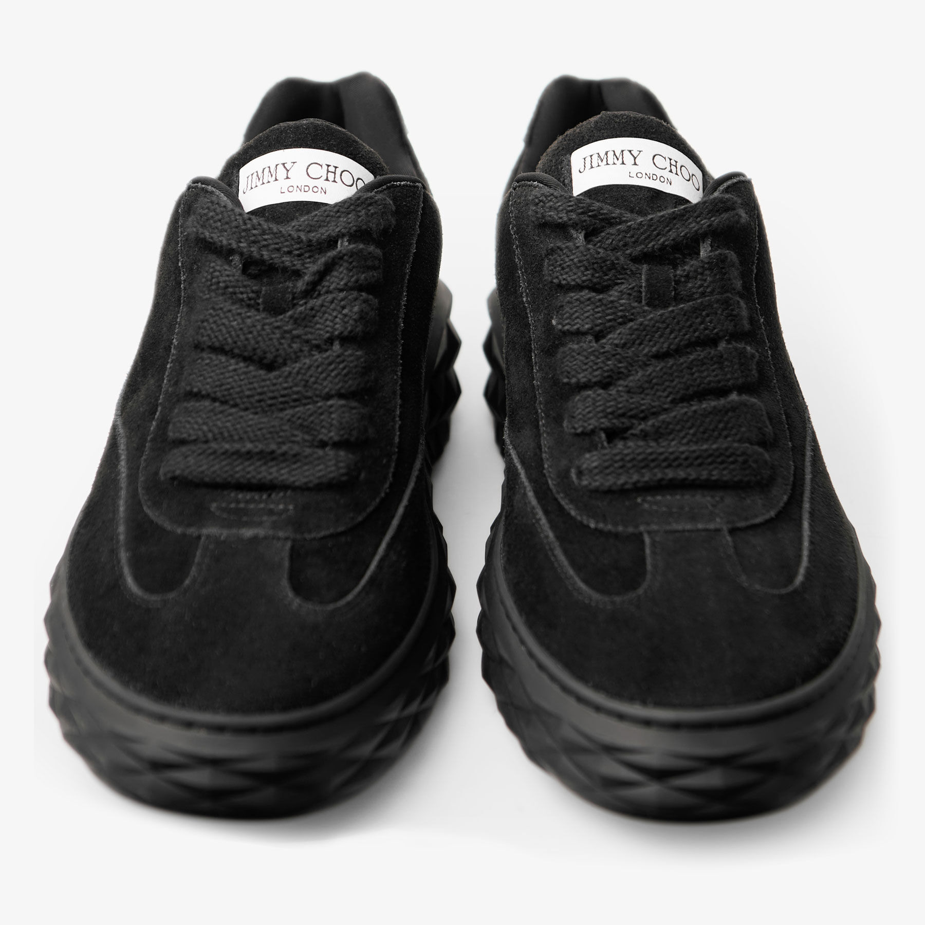 Diamond Maxi Retro M
Black Velvet Suede Trainers - 3