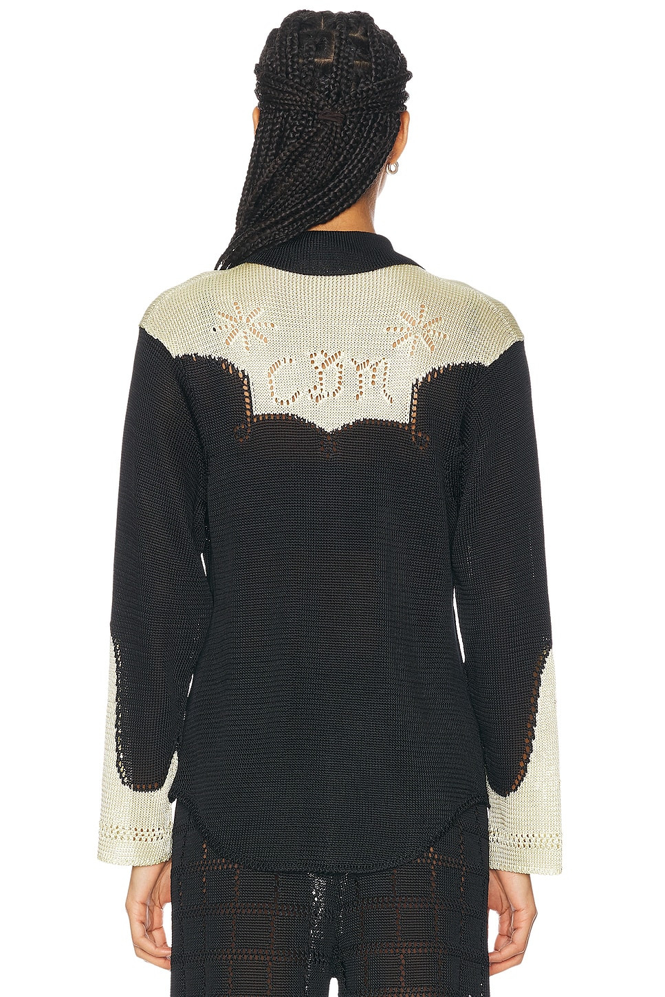 Western Pointelle Shirt - 4
