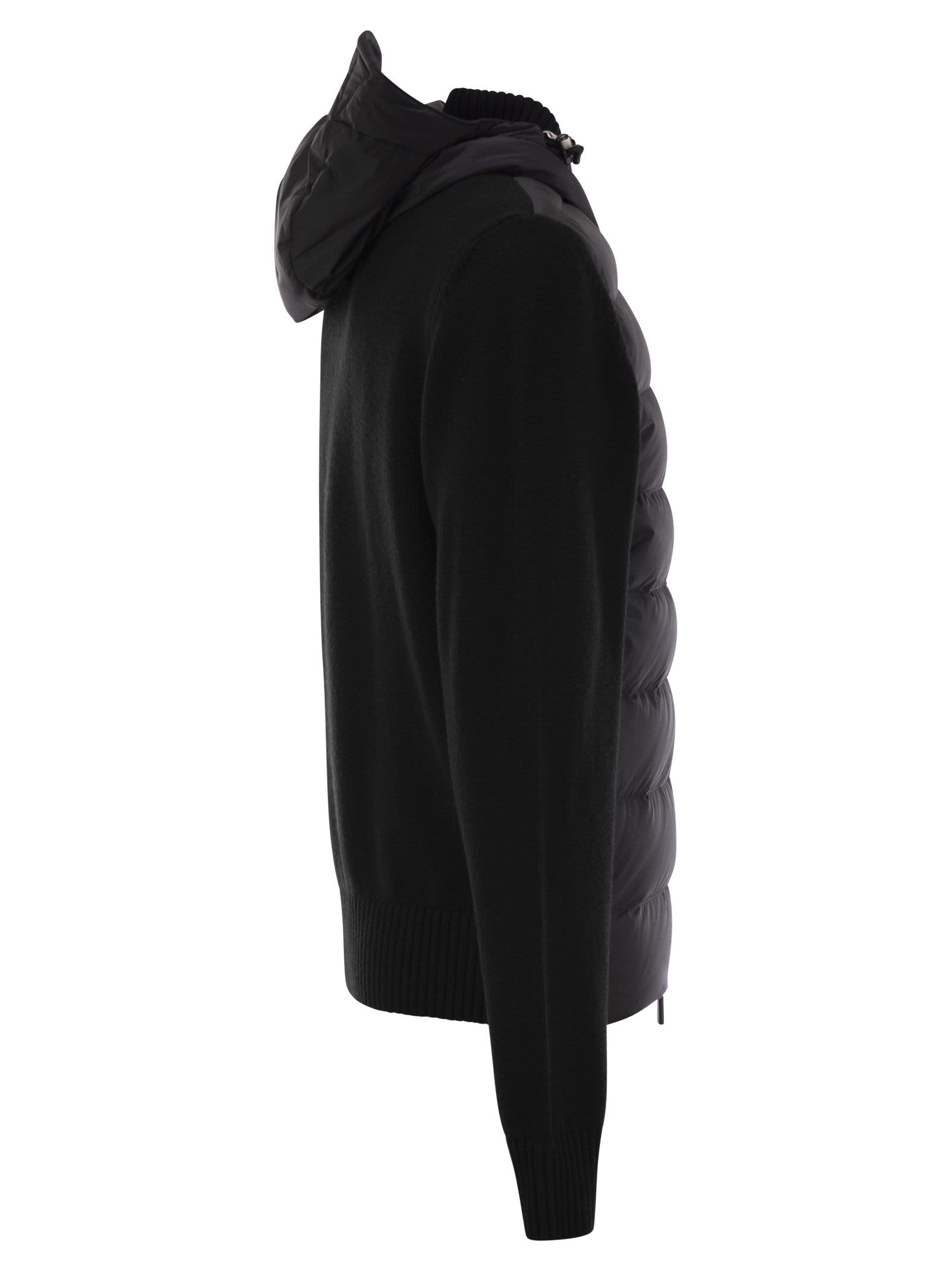 Moncler Grenoble Men Padded Sweatshirt With Zip - 3
