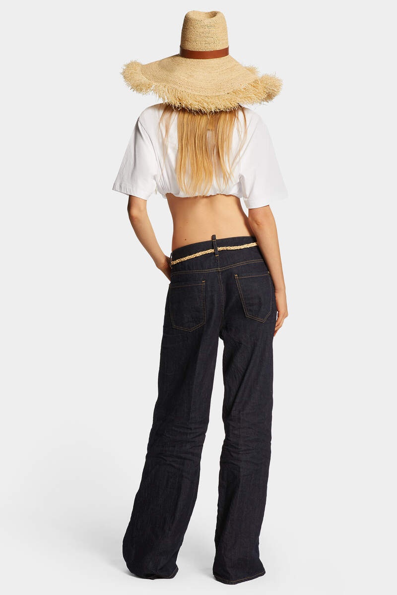 SUMMER LOVERS DARK RINSE WASH TRAVELLER JEAN - 4