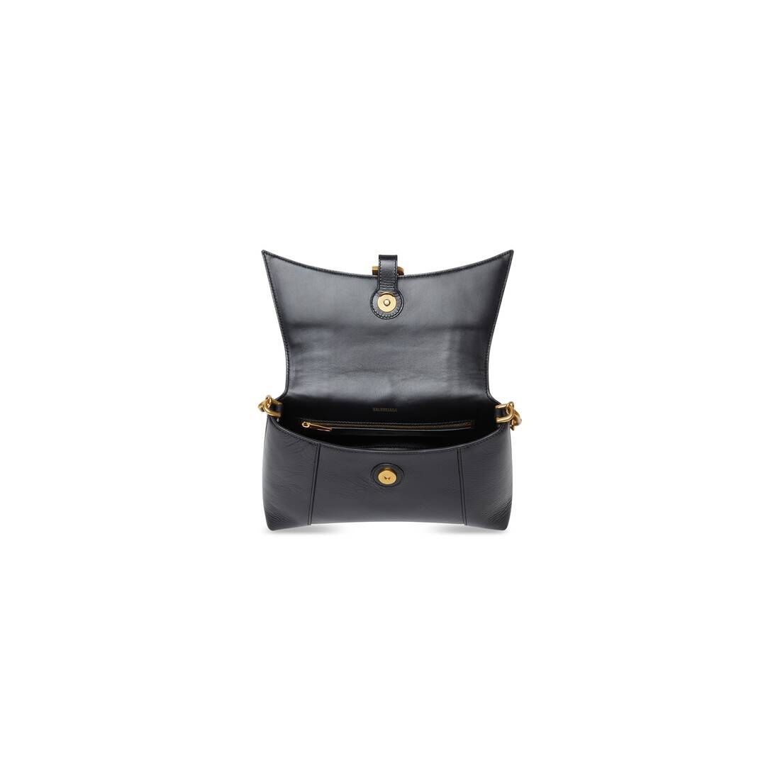 Women's Downtown Small Shoulder Bag With Chain in Black - 5