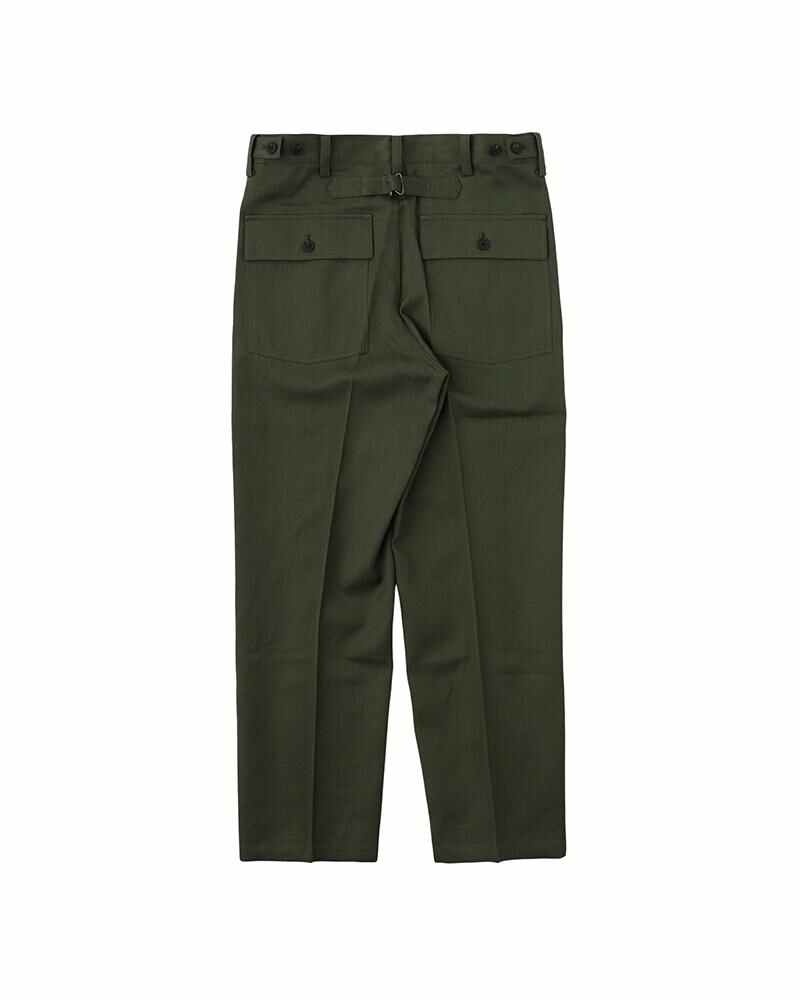visvim ALDA PANTS (L/W) OLIVE | REVERSIBLE